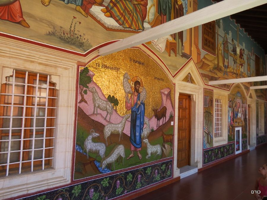 ציורי קיר במנזר Kykkos 