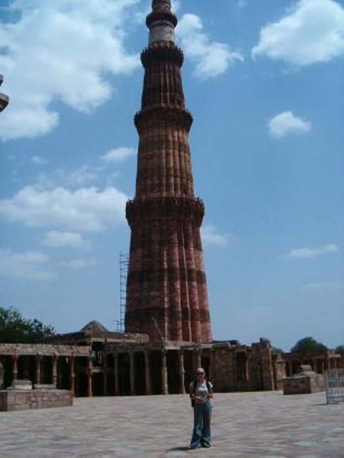 Kotab Minar in New Delhi.