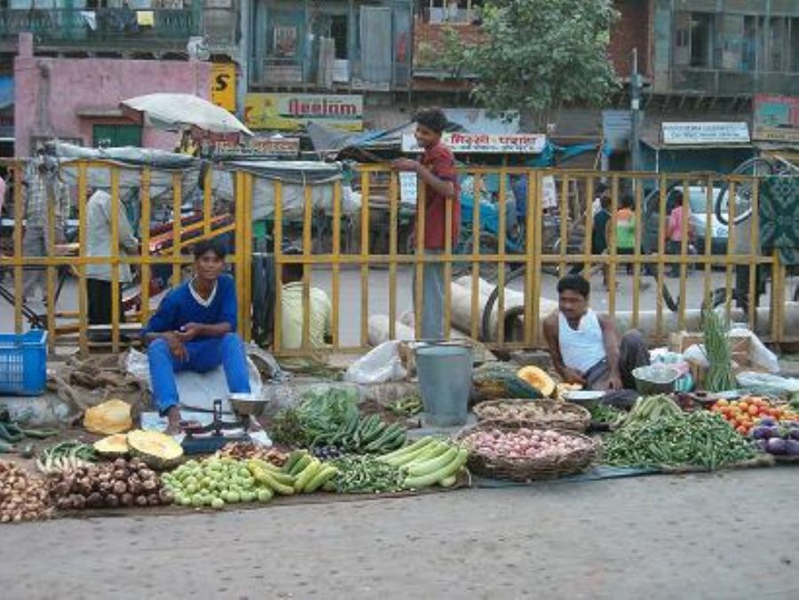 Market in Delhi 