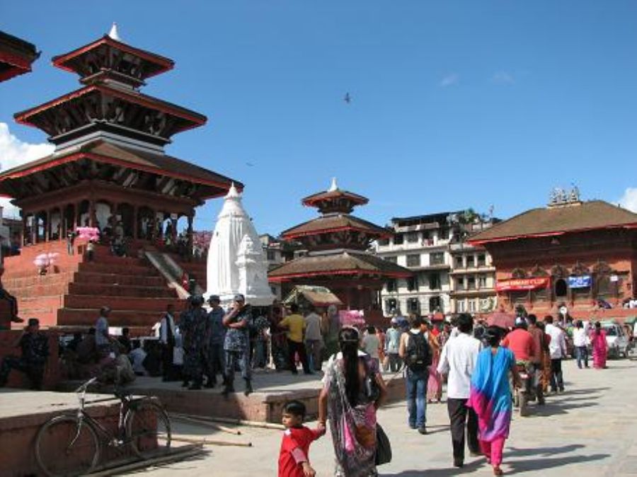 Durbar square in Kathmandu