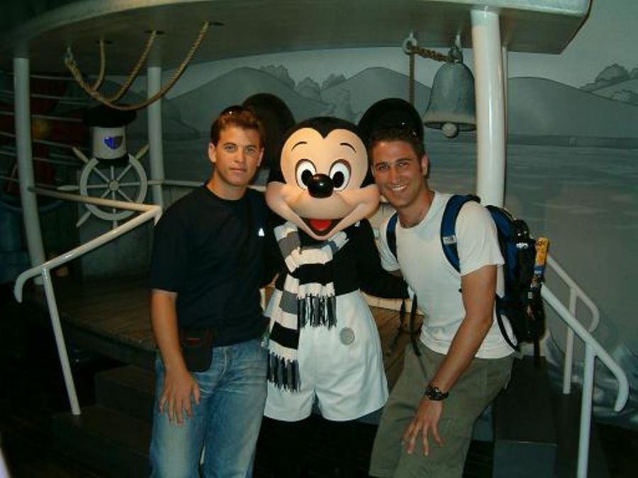 The visit to Disneyland 
