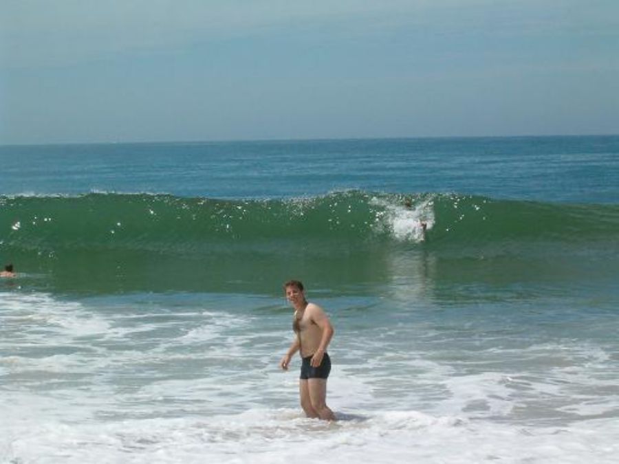 The pacific beach