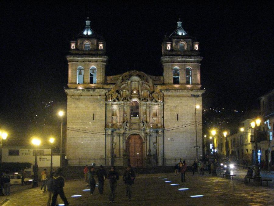Cusco at night