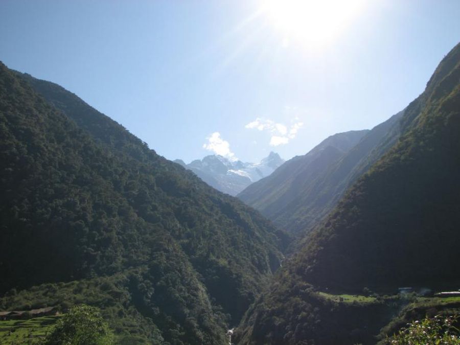The scenery