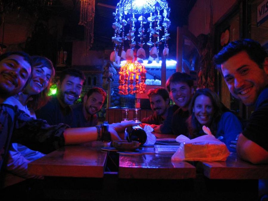 Dinner at Aguas Calientes with the friends
