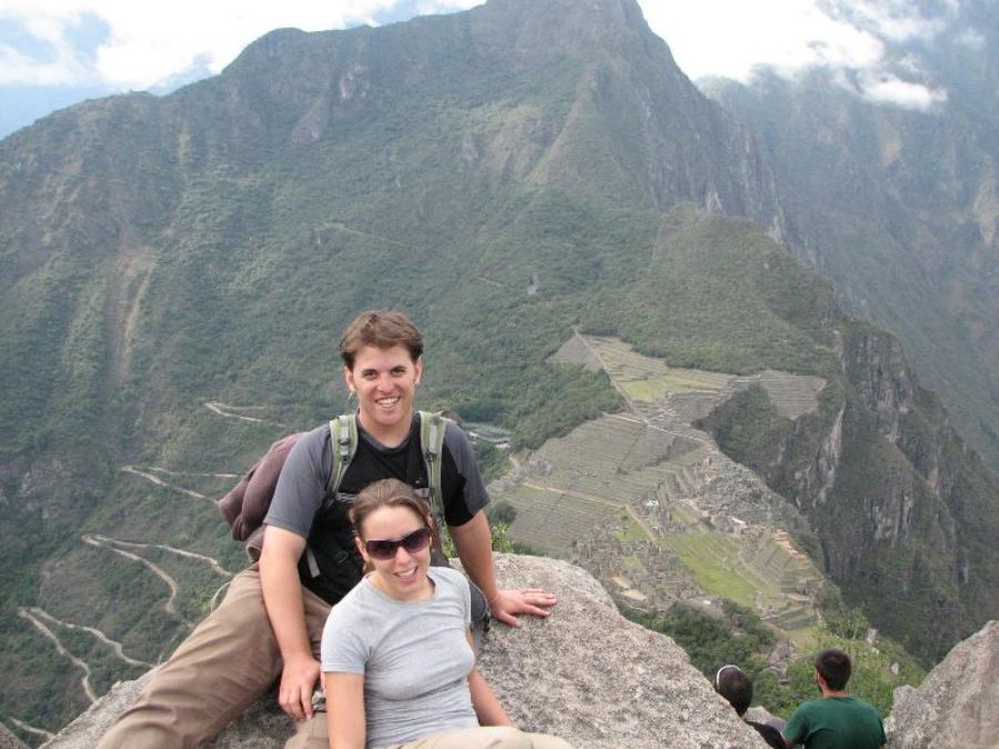 The view from the Waynapicchu 