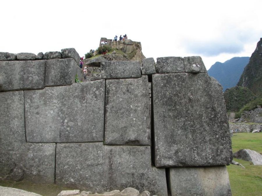 Huge stones