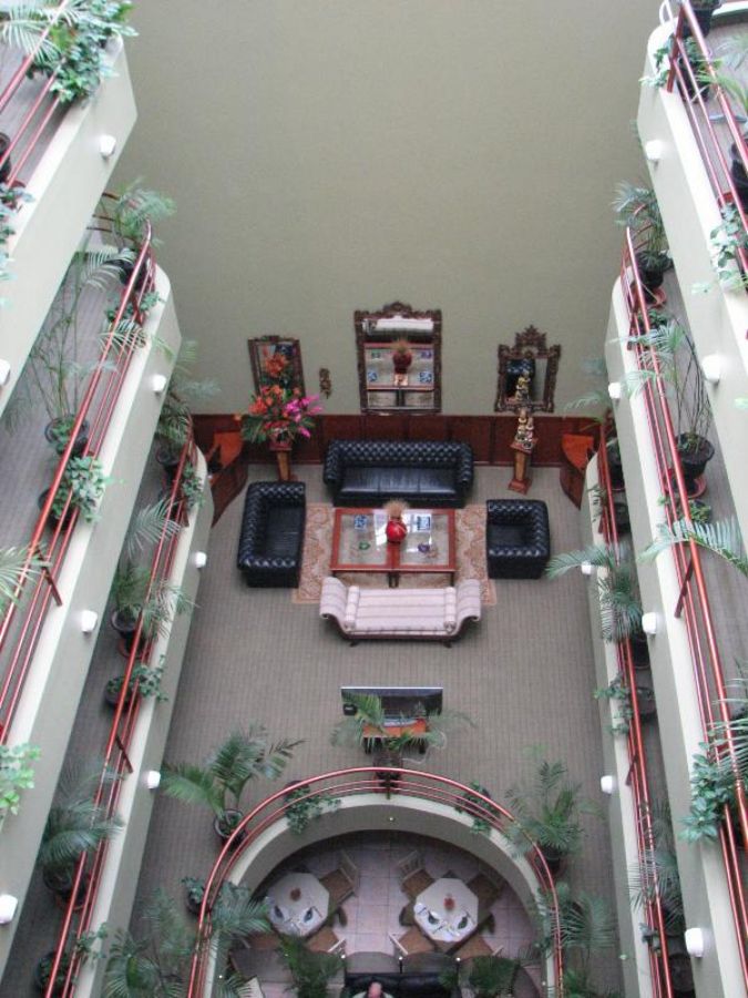 The hotel in Lima