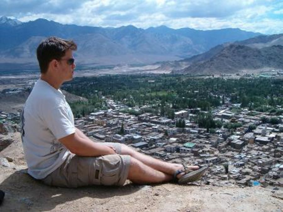 View from LEH palace