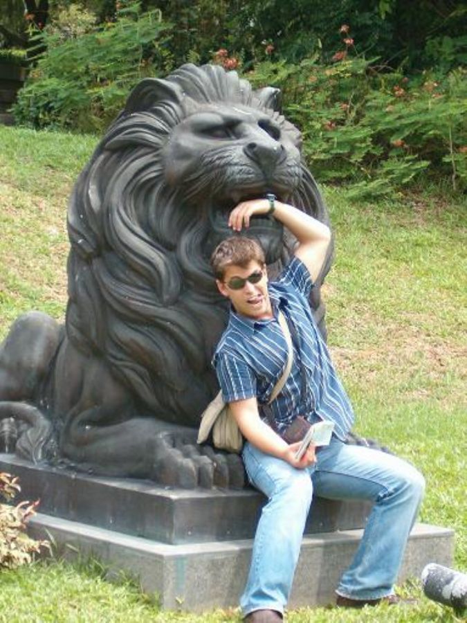 At the lions mouth 