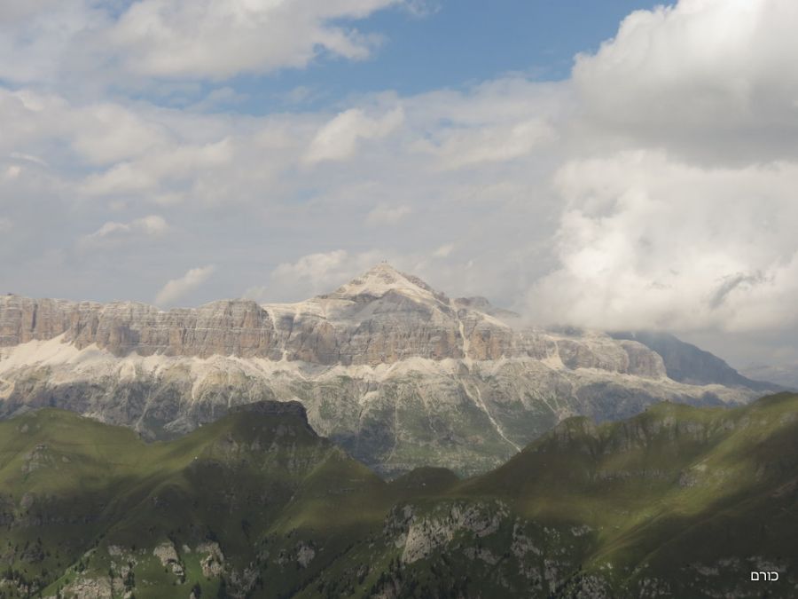 הנוף הנשקף מה Marmolada